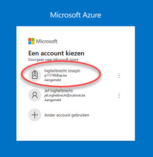 aanmelden met je AP account